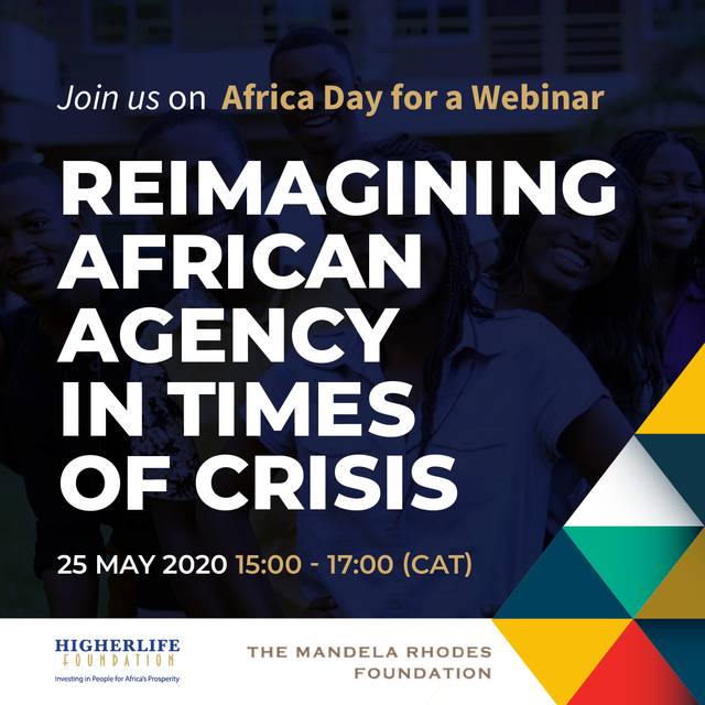 Re-Imagining African Agency in Times of Crisis: join our Africa Day Webinar 
