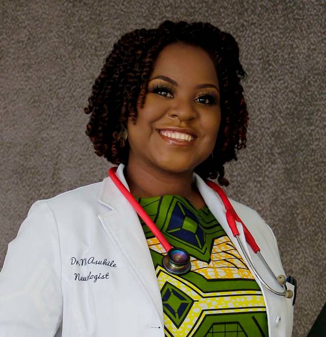 Melody Asukile: A neurologist who wants more patients to benefit from accessible, accurate epilepsy diagnosis. 