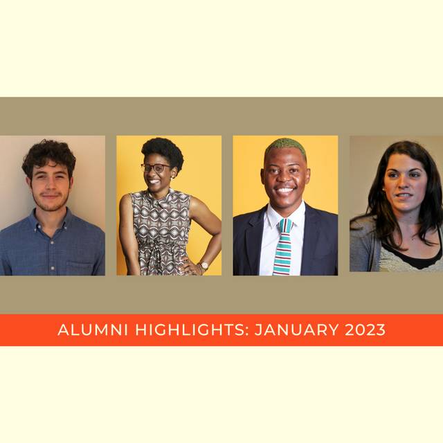 Alumni Highlights: January 2023