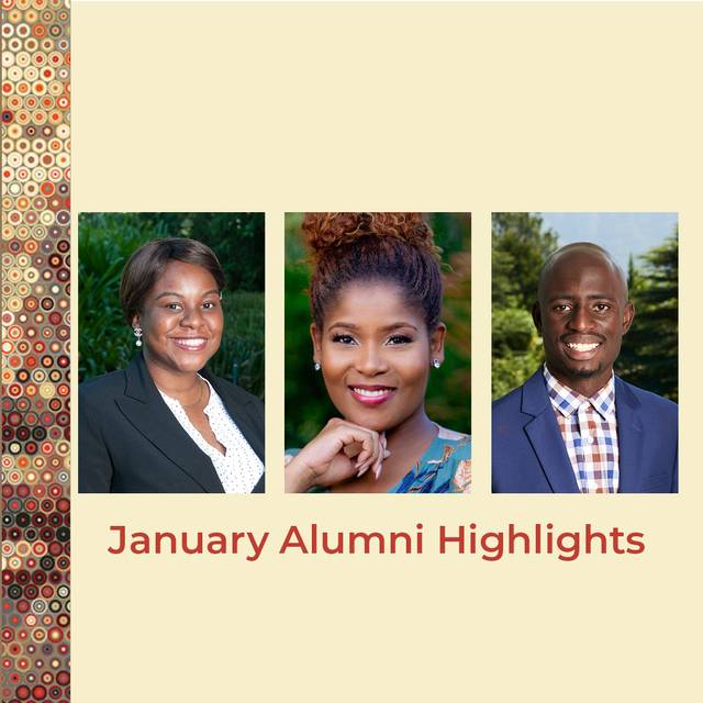 Alumni Highlights: January