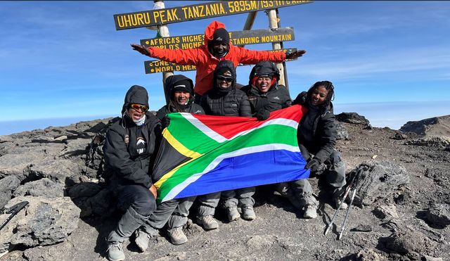 Judy Sikuza Kilimanjaro climb