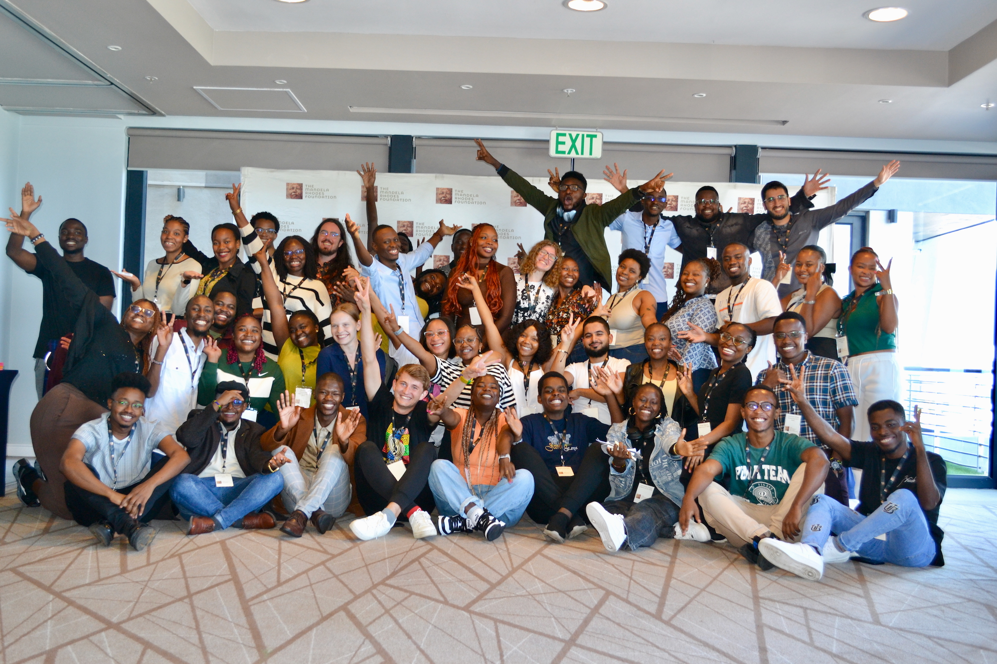 The Class of 2025 at their first Leadership Retreat in Cape Town