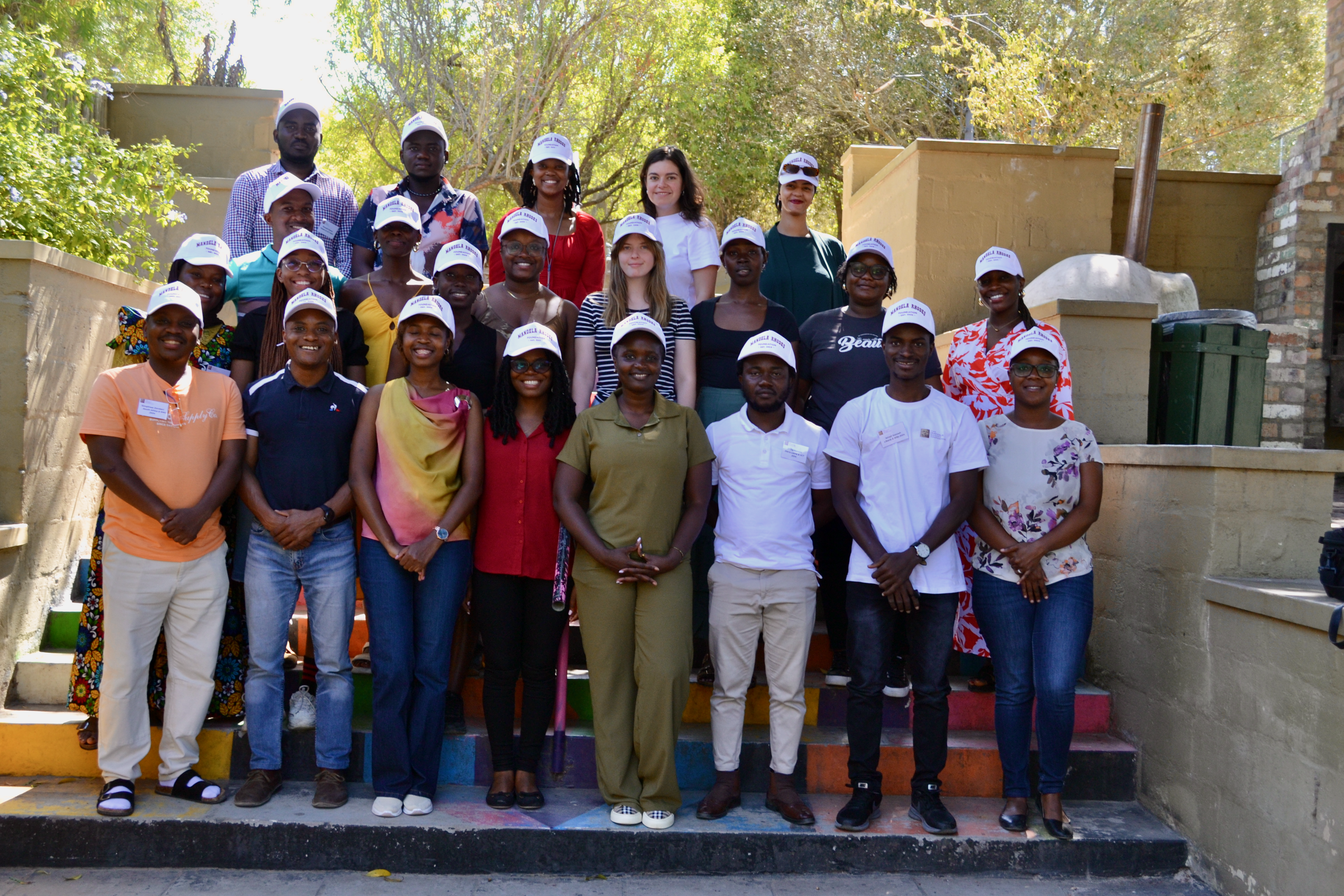 Second-year Scholars at their immersive Leadership Development Programme at the Sustainability Institute in Stellenbosch